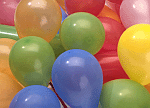 Order unprinted balloons that can be used for any occasion.