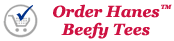 Order Hanes Beefy Tees