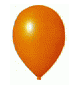Citrus Orange Latex Balloon